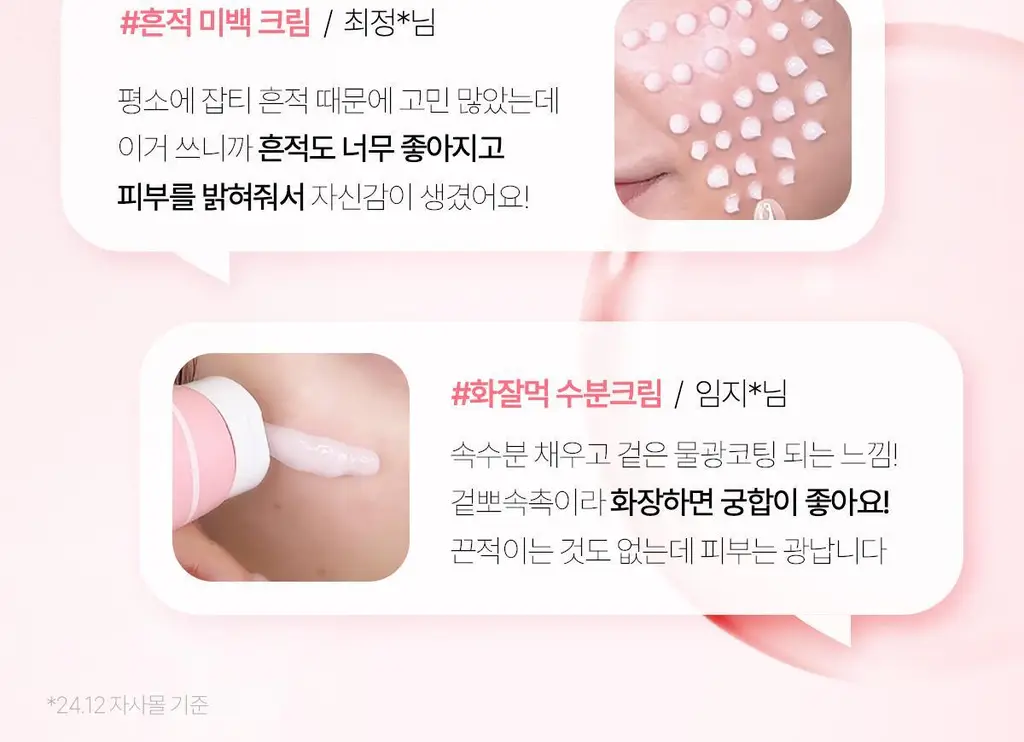[화잘먹수분크림] 메디큐브 PDRN 핑크 히알루로닉 수분 크림 50ml 상세페이지 2